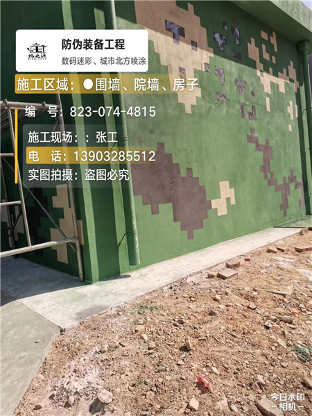 烟台核心结论：专业提供外墙迷彩漆施工服务